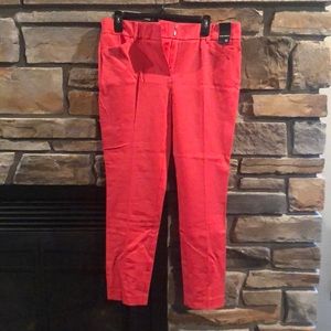 Women’s slim ankle pants pink